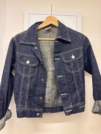 Veste en jean brut vintage « Ohio », taille S